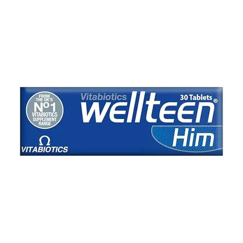 Wellteen by Vitabiotics Him Tablets x 30 Wellteen Au supplements