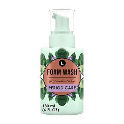 L. Fragrance Free Period Care Foaming Wash, pH Balanced, Free from Fragrances, Sulfates L.US supplements