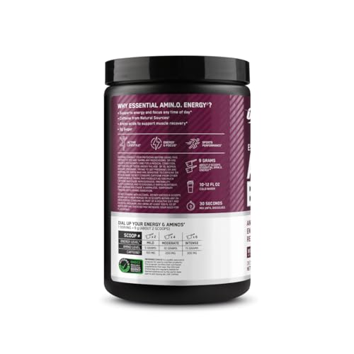 Optimum Nutrition Amino Energy - Pre Workout with Green Tea, BCAA, Amino Acids Optimum Nutrition Au supplements