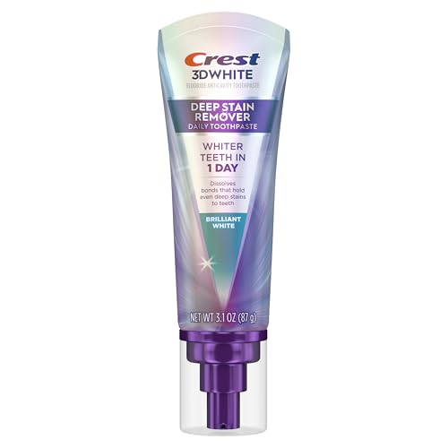 Crest 3DWhite Brilliance Deep Stain Remover Brilliant White Toothpaste - 3.1oz/2pk Crest Au supplements