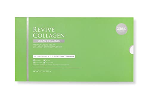 Revive Collagen 2500mg Plant Based Vegan Collagen with Added Vitamin B, C, D & E, Improved Skin, Hair & Nails Revive Collagen Au supplements