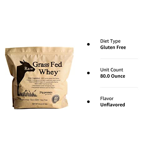 100% Raw Grass Fed Whey - Happy Healthy Cows, COLD PROCESSED Undenatured Raw Organic Whey Au supplements