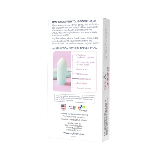 VagiBiom Dual Action Formula. Vaginal and Urinary Support to Balance Intimate Flora VagiBiom Au supplements