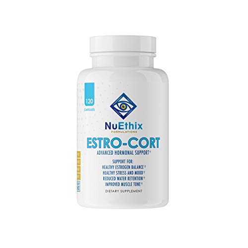 NuEthix Formulations Estro-Cort Anti-Estrogen Nutritional Support Dietary Supplement, 120 Capsules NuEthix Formulations Au supplements