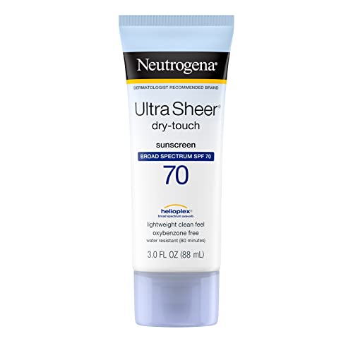 Neutrogena Ultra Sheer Dry-Touch Sunscreen Lotion, Broad Spectrum SPF 70 UVA/UVB Neutrogena Au supplements
