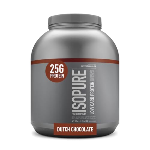 Isopure Protein Powder, Whey Isolate with Vitamin C & Zinc for Immune Support, 25g Protein Isopure Au supplements