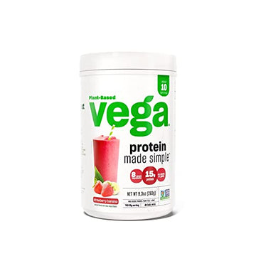 Vega Protein Made Simple Protein Powder, Strawberry Banana - Stevia Free, Vegan Vega Au supplements