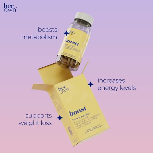 her own Boost, Helps Boost Energy, Supports Metabolism, Proprietary Thermogenic Blend her own Au supplements
