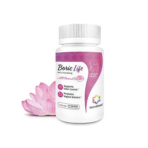 NutraBlast Boric Acid Vaginal Suppositories - 100% Pure Made in USA NutraBlast Au supplements