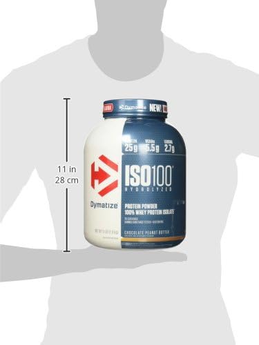 Dymatize ISO 100 Whey Protein Powder with 25g of Hydrolyzed 100% Whey Isolate Dymatize Au supplements