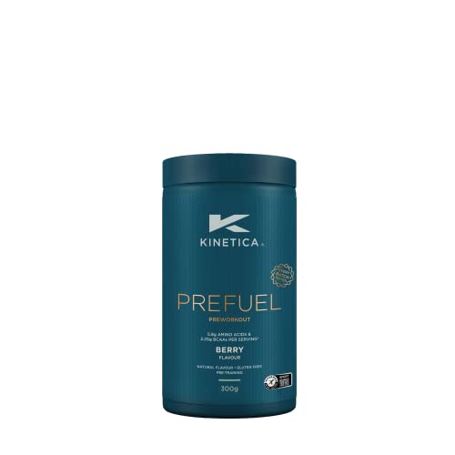 Kinetica PreFuel, Pre Workout, 5.9g Amino Acids & 2.3g BCAA's per Serving, 30 Servings Kinetica Au supplements
