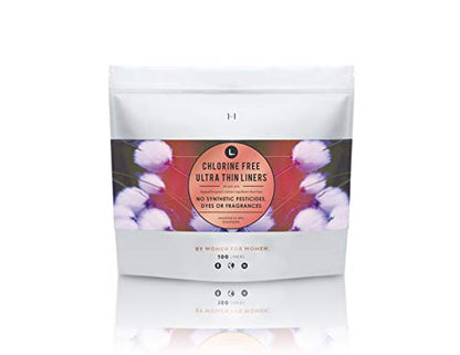 L. Chlorine Free Ultra Thin Liners Regular Absorbency, Organic Cotton, Free of Chlorine Bleaching L.US supplements