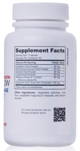 Bruizex Lympho Flow Lymphatic Drainage Supplement, Supports Lymphatic System Health Bruizex Au supplements