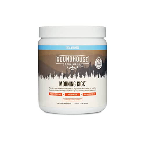 ROUNDHOUSE PROVISION Morning Kick, Powder Supplement for Healthy Digestion ROUNDHOUSE PROVISION Au supplements
