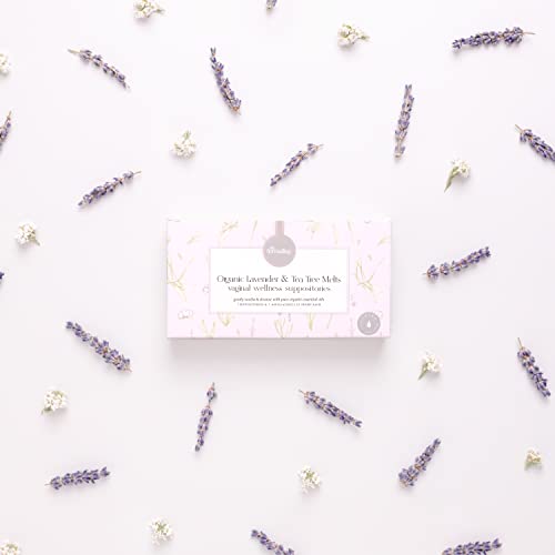 Femallay Organic Lavender and Tea Tree Oil Vaginal Cleansing Suppositories for Hygiene Femallay Au supplements