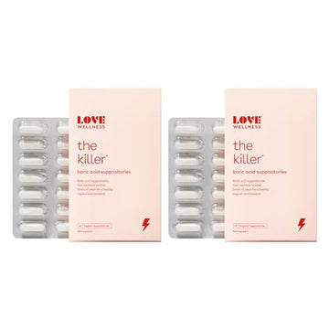 Love Wellness Boric Acid Suppositories for Women, The Killer | Vaginal Love Wellness Au supplements