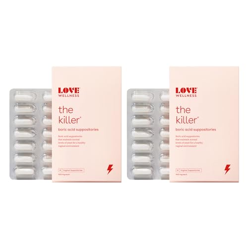 Love Wellness Boric Acid Suppositories for Women, The Killer | Vaginal Love Wellness Au supplements
