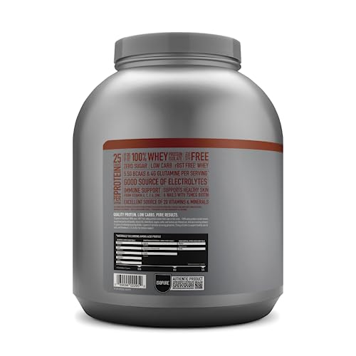 Isopure Protein Powder, Whey Isolate with Vitamin C & Zinc for Immune Support, 25g Protein Isopure Au supplements