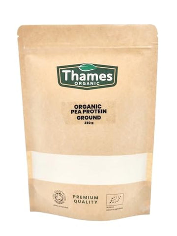 Thames Organic Organic Pea Protein Ground - Premium Vegan Supplement for Muscle Growth & Dietary Plans 250g Thames Organic Au supplements