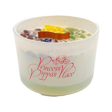 Princess Pippa's Place Healing Candles with Crystals Inside- Natural Soy Wax 7 Stones Crystal Candle Jar Msupps.com Au supplements