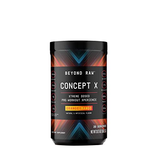 BEYOND RAW Concept X | Clinically Dosed Pre-Workout Powder | Contains Caffeine BEYOND RAW Au supplements