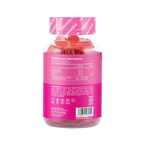 Novomins Collagen Gummies - Marine Collagen Gummies - Superior Type 1 Hydrolysed Collagen novomins Au supplements