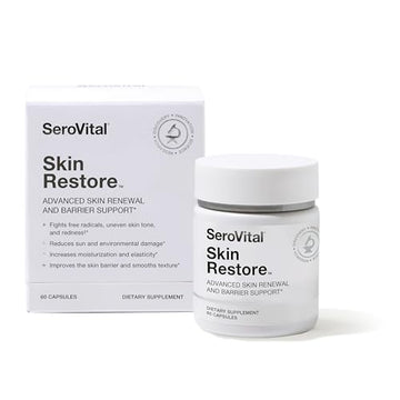 SeroVital Skin Restore, Healthy Skin Supplement with Ceramides and Hyaluronic Acid Serovital Au supplements