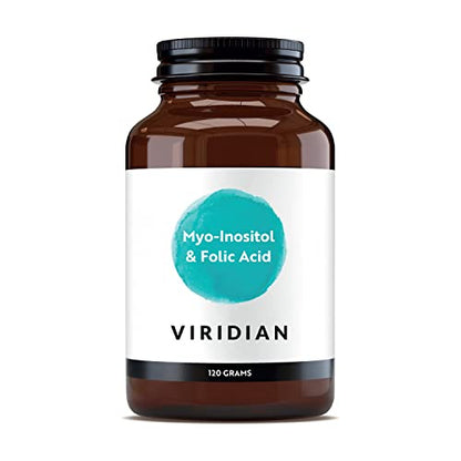 Viridian Myo-Inositol & Folic Acid Powder 120g ViridianUS supplements
