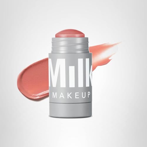 Milk Makeup Lip + Cheek Stick – Buildable Cream Blush + Lip Color w/Hydrating Mango Butter + Avocado Oil for a Natural Flush – Long-Lasting, Multiuse, Vegan Formula – Werk (Dusty Rose), 0.21 oz Milk Makeup Au supplements