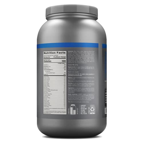 Isopure Protein Powder, Creamy Vanilla Whey Isolate with Vitamin C & Zinc for Immune Isopure Au supplements