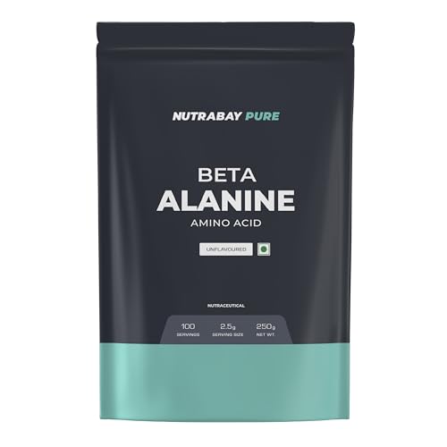 Nutrabay Pure 100% Beta Alanine Powder, Pre Workout supplement for Men & Women Nutrabay Au supplements