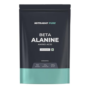 Nutrabay Pure 100% Beta Alanine Powder, Pre Workout supplement for Men & Women Nutrabay Au supplements