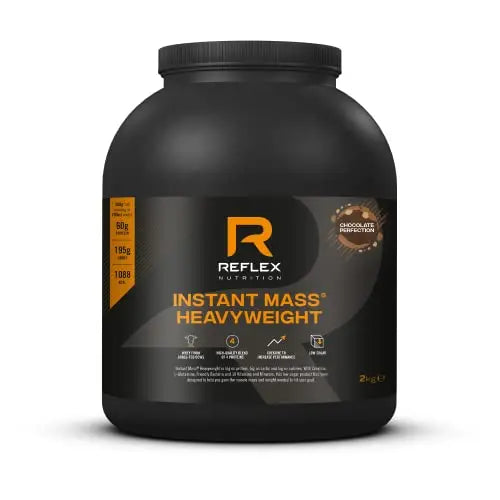 Reflex Nutrition Instant Mass Heavyweight, Mass Protein Powder, Over 1000 Calories Per Serving, 60g Protein Reflex NutritionAU supplements