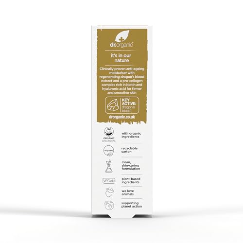 Dr Organic, Organic Pro Collagen with Dragons Blood, Natural, Vegan, Cruelty Free, Paraben & SLS Free, 50ml DR ORGANIC Au supplements