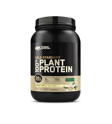 Optimum Nutrition Gold Standard 100% Plant Based Protein Powder, Gluten Free, Vegan Optimum Nutrition Au supplements