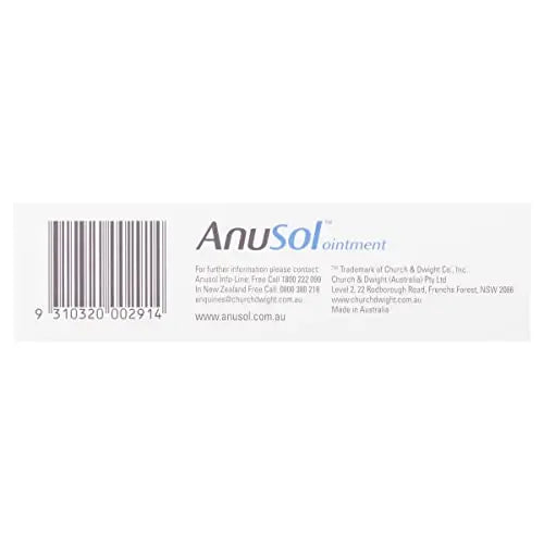 Anusol Haemorrhoidal Ointment (50g, 1.7 oz) Anusol Au supplements