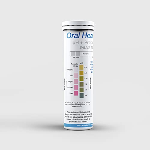 pH and Prebiotic Nitric Oxide Test Strip by MyFitStrip - Track and Monitor Saliva Alkalinity MyFitStrip Au supplements