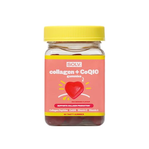 Collagen Peptides CoQ10 Vitamin Gummies. Vitamins A C Supplement, Biotin. Supports Collegen SOLV Au supplements