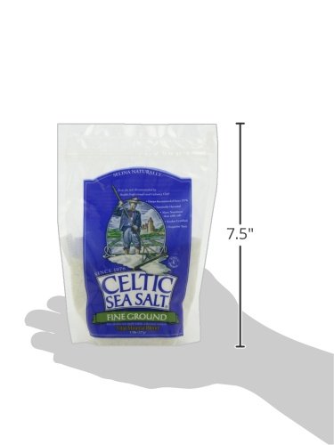 Celtic Sea Salt, Fine Ground, 8 Ounce, 0.5 Pound (Pack of 1) Celtic Sea Salt Au supplements