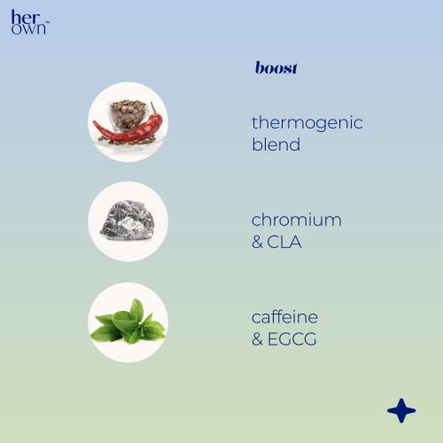 her own Boost, Helps Boost Energy, Supports Metabolism, Proprietary Thermogenic Blend her own Au supplements