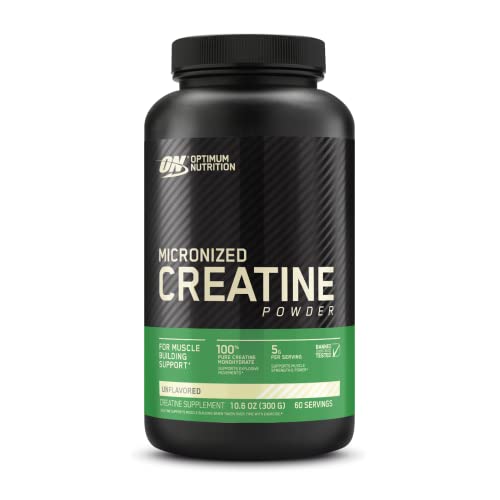 Optimum Nutrition Micronized Creatine Monohydrate Powder, Unflavored, Keto Friendly Optimum Nutrition Au supplements