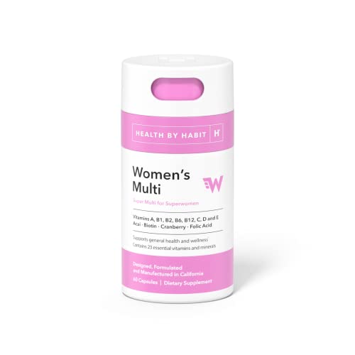Health By Habit Womens Multi Supplement (60 Capsules) - 23 Essential Vitamins Health By Habit Au supplements