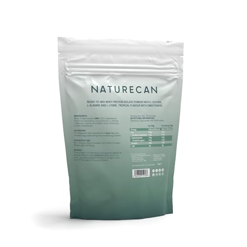 Naturecan Clear Whey Protein – Tropical 1kg Naturecan Au supplements