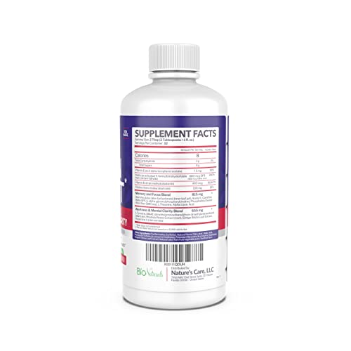 Bio Naturals Mental Boost Liquid Nootropic Supplement - Enhance Brain Performance Bio Naturals Au supplements
