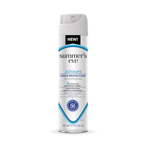 Summer's Eve, Ultimate Odor Control, Feminine Spray for Odor Protection, Talc-Free, Absorbs Moisture, 2 oz Summer's Eve Au supplements