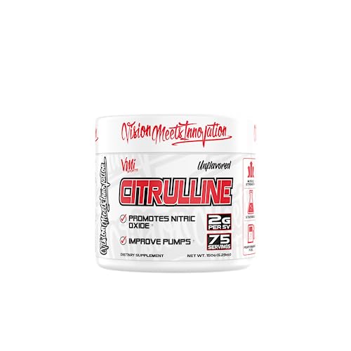 VMI Sports Citrulline Unflavored Powder Pure L-Citrulline | Promote Nitric Oxide Muscle VMI Sports Au supplements