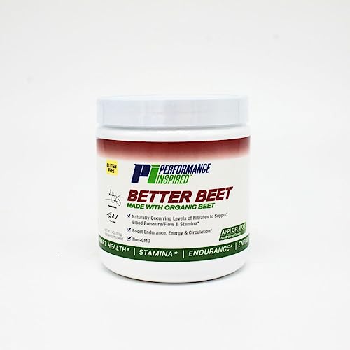 PERFORMANCE INSPIRED Nutrition Better Beet Powder - 100% Organic Beet – Boost Nitric PERFORMANCE INSPIRED Au supplements