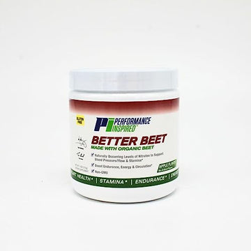 PERFORMANCE INSPIRED Nutrition Better Beet Powder - 100% Organic Beet – Boost Nitric PERFORMANCE INSPIRED Au supplements
