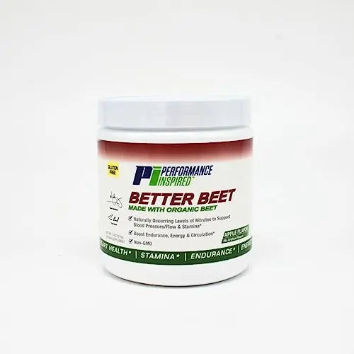 PERFORMANCE INSPIRED Nutrition Better Beet Powder - 100% Organic Beet – Boost Nitric PERFORMANCE INSPIREDAU supplements
