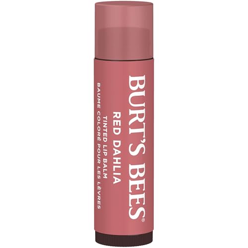 Burt's Bees Lip Tint Balm with Long Lasting 2 in 1 Duo Tinted Balm Formula, Color Infused with Deeply Hydrating Shea Butter for a Natural Looking Buildable Finish, Fiery Red Dahlia (2-Pack) Burt's Bees Au supplements